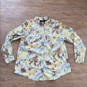 Dash by Kardashian printed blouse‎ size XL